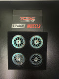 1.3 TCRC wheels blue/green