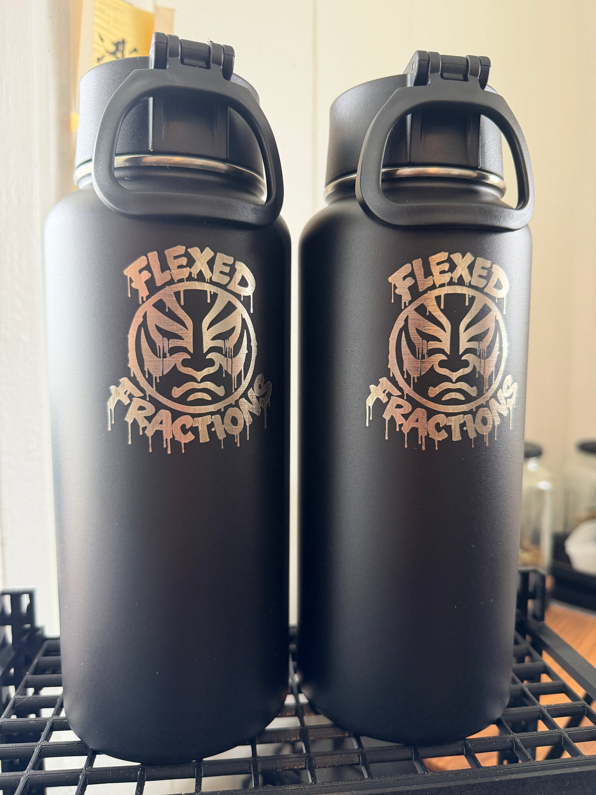 Flexed Fractions 32oz Water Bottle